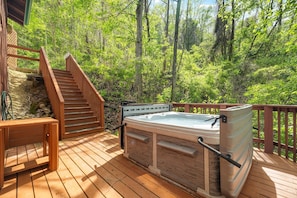 Outdoor spabad
