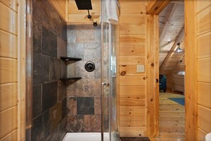 Shower, towels - Phenomenal View! Hot Tub, Pool Table, Bar, Internet, Second Den, Satellite TV (Zoe)