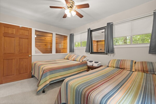 4 habitaciones, wifi gratis y ropa de cama 