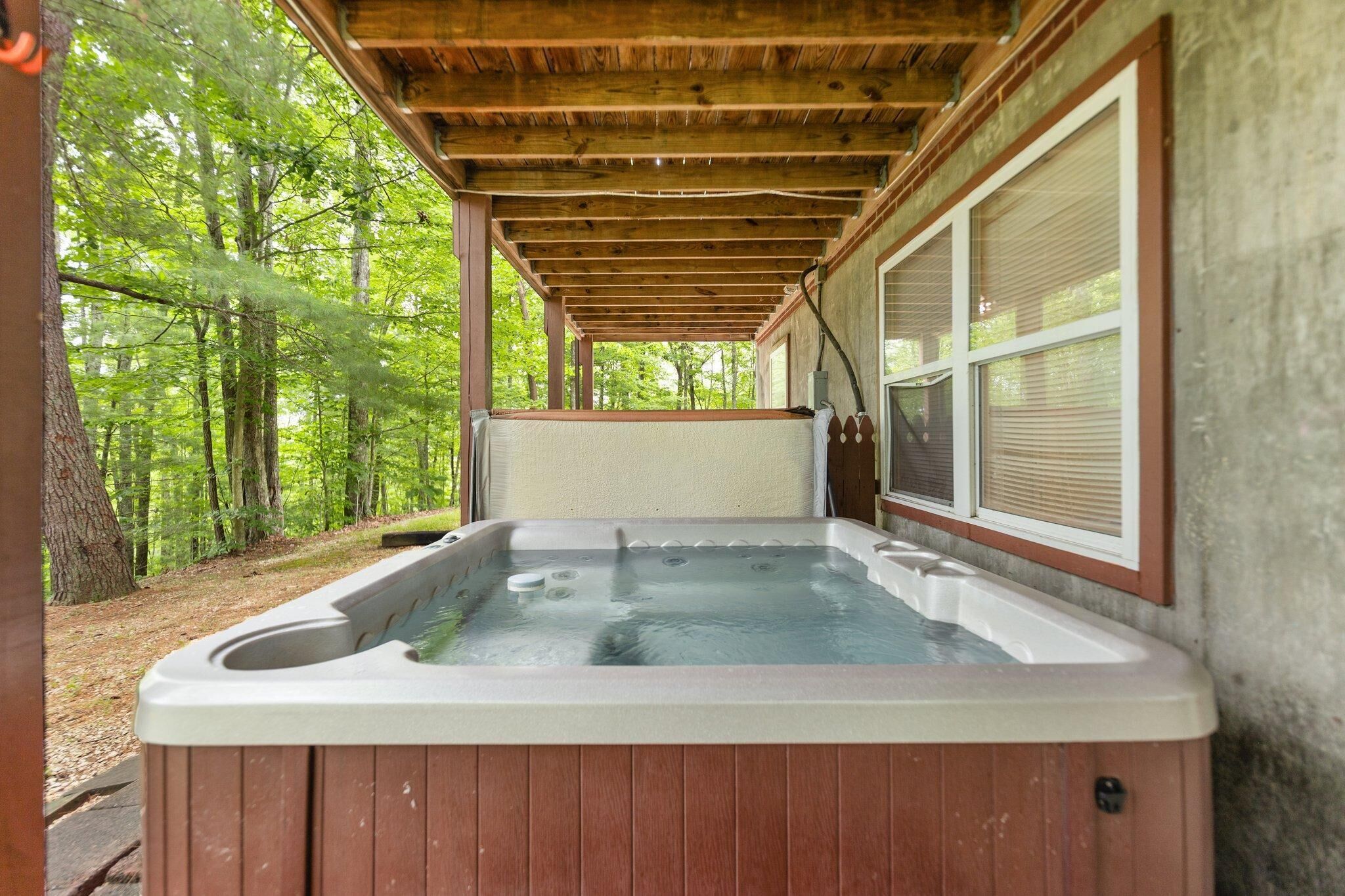 Bain à remous extérieur