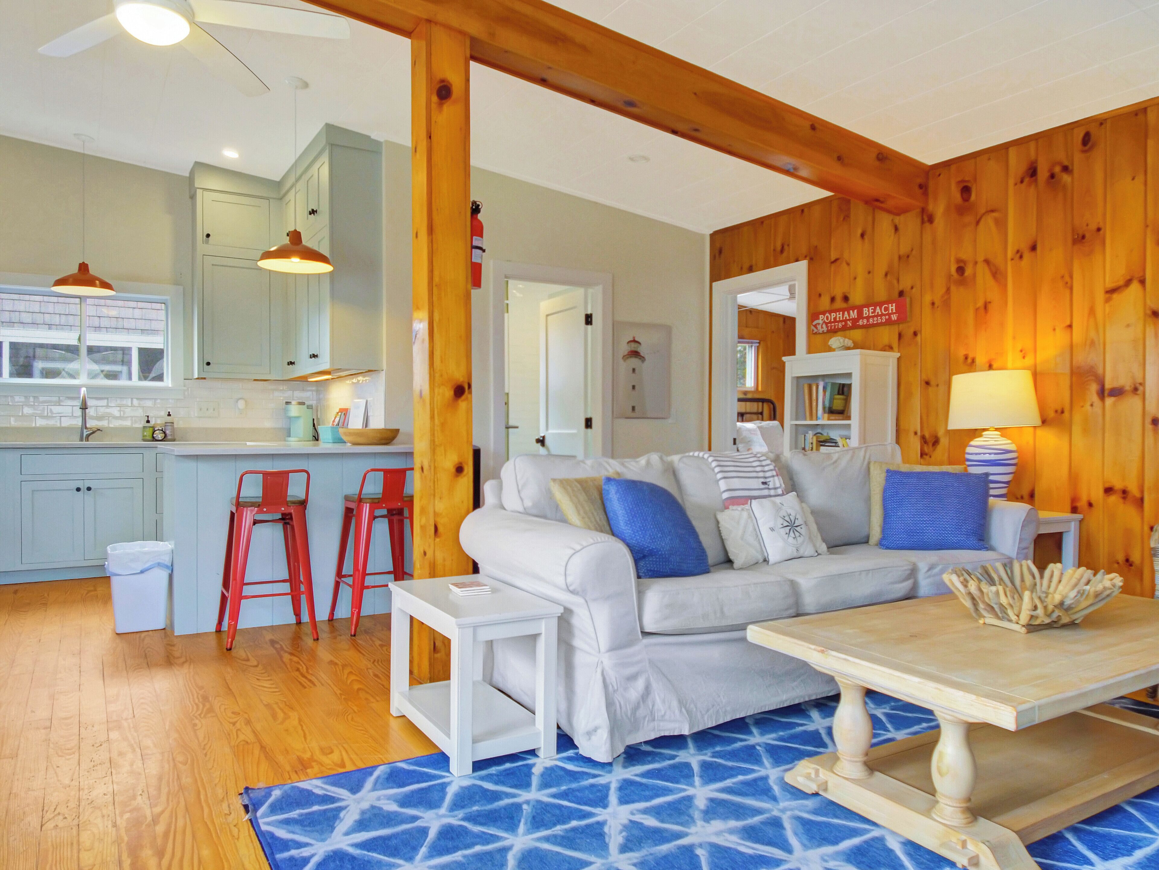 Family Cottage | Living area | 32-inch flat-screen TV with digital channels