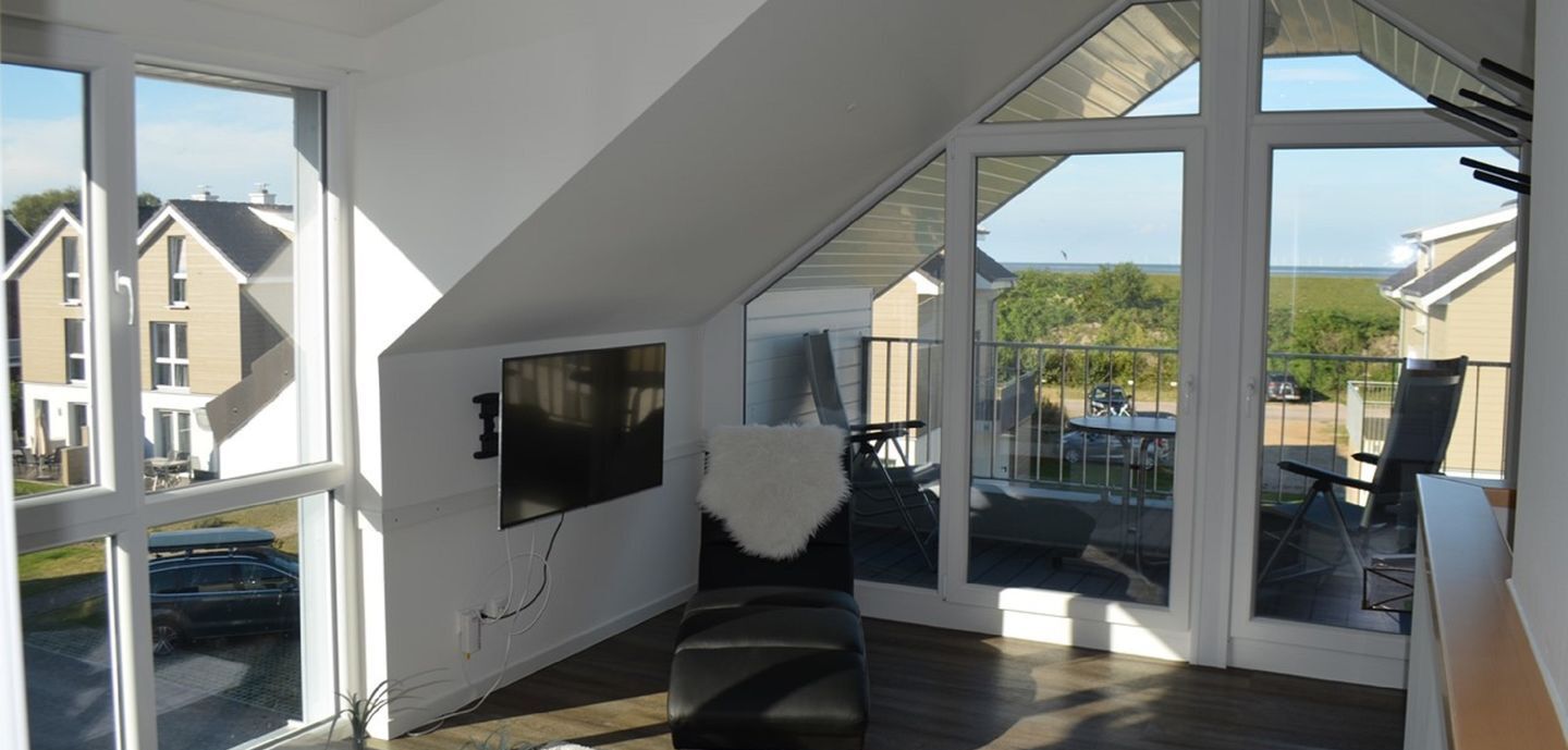 Televisie en een open haard