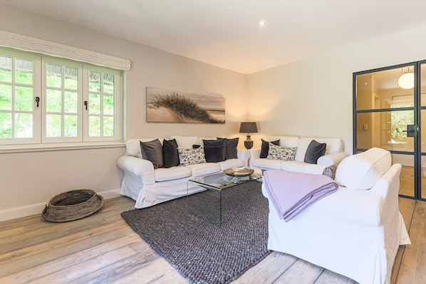 تلفزيون، مدفأة، ستيريو