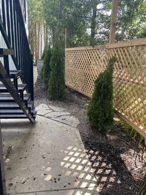 Overnattingsstedets uteområder