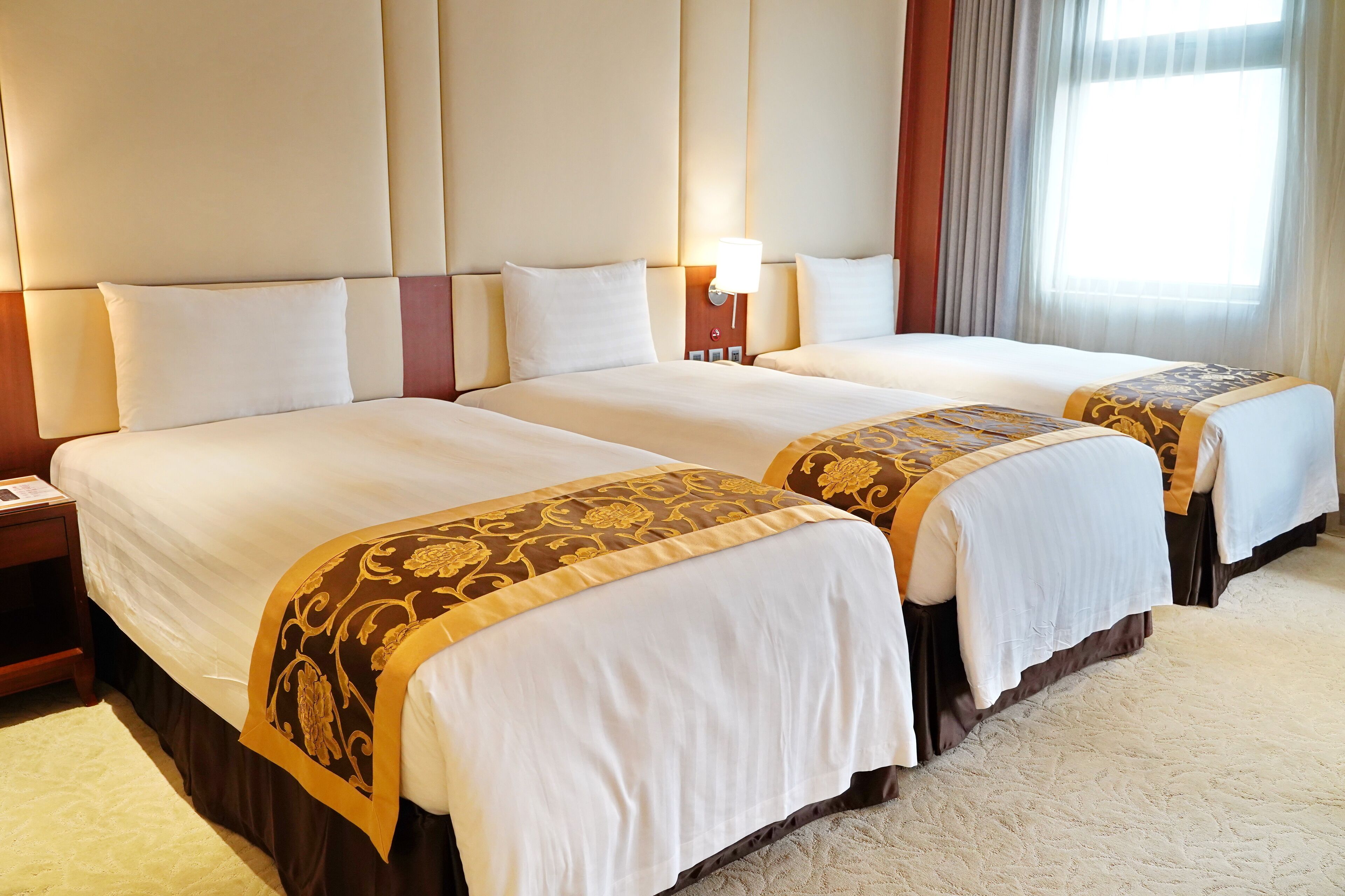 deluxe triple room | premium bedding, down duvets, minibar, in-room safe