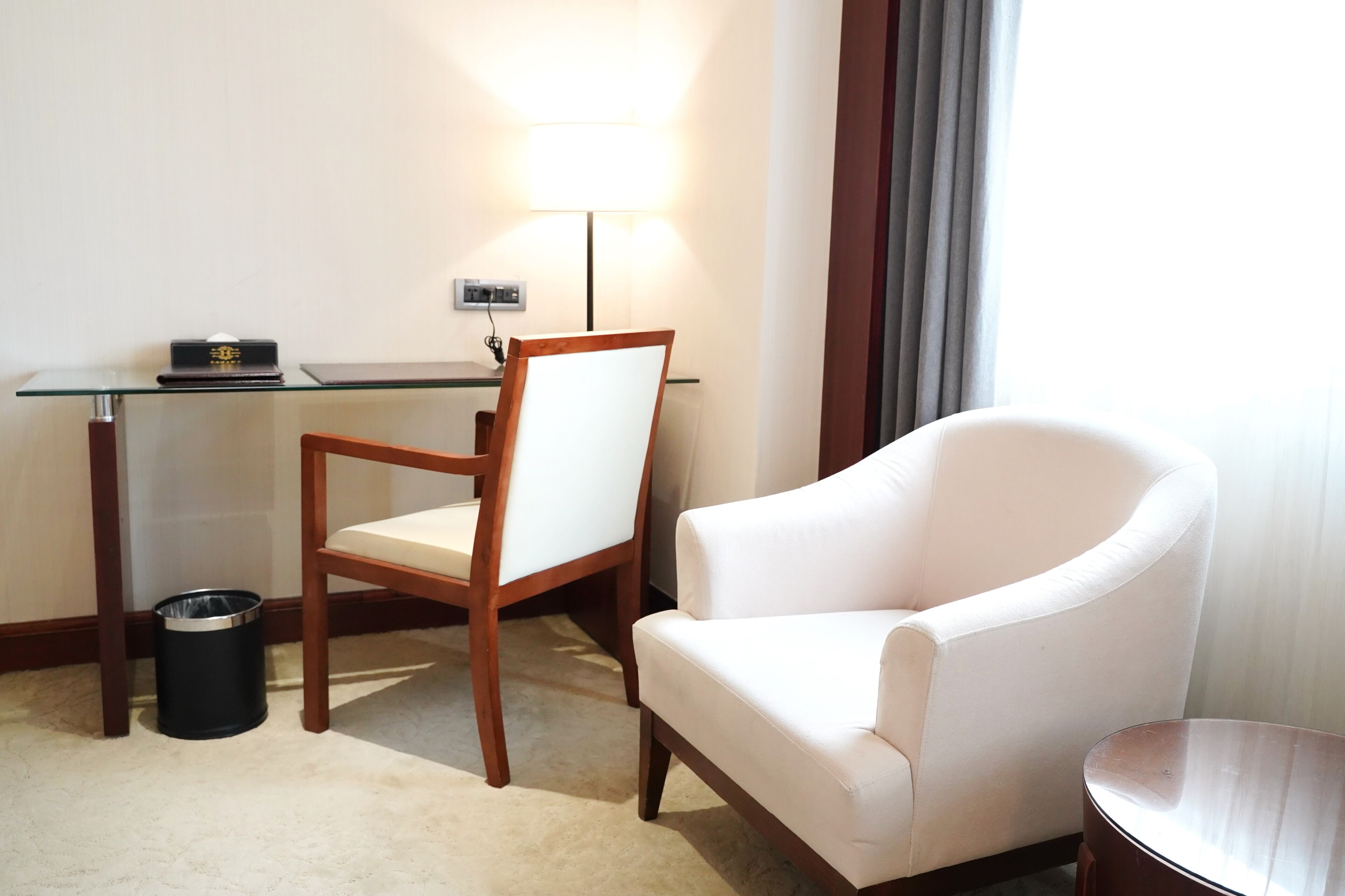 deluxe quadruple room | living area | 50-inch lcd tv with digital channels, tv