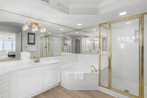 Bathtub, hair dryer