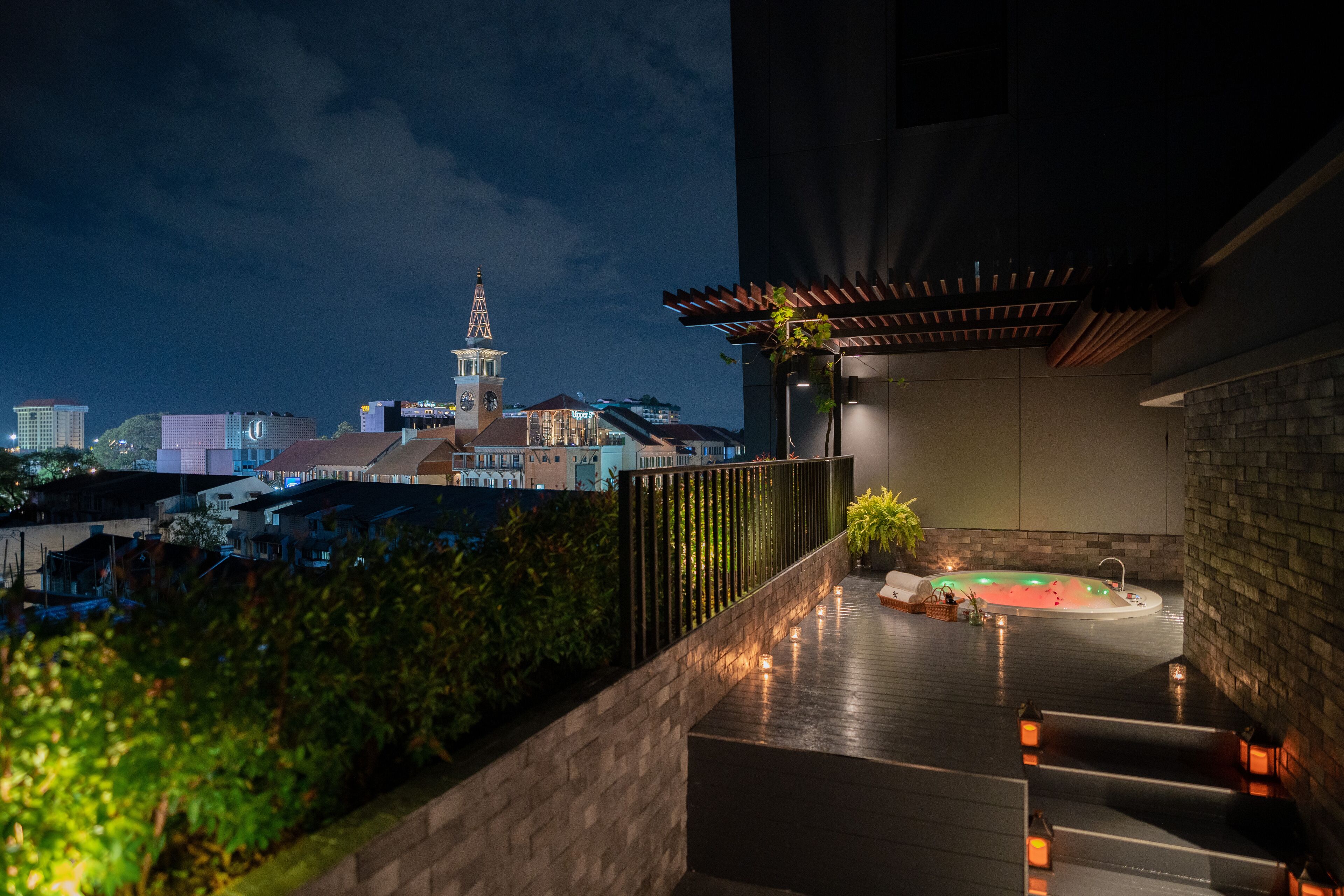 Luxury Honeymoon Suite with Jacuzzi | View from room