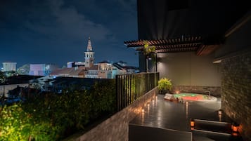 Luxury Honeymoon Suite with Jacuzzi | View from room