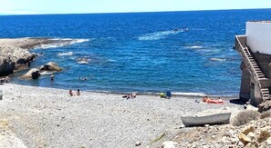 Tæt på stranden