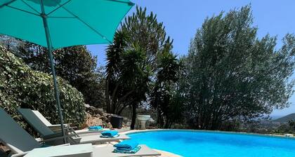 Fantastic villa in the bay of Cannes, 5 minutes from the beach