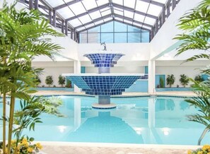 Indoor pool, outdoor pool - The ocean is calling you to Landmark Resort ocean front <br>A whole entire condo<br> (Myrtle Beach)