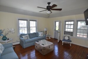 Living room #2 (w/ pullout couch) - Hamptons like EAB Long Beach area 4 Bedroom House - Steps to the ocean! (East Atlantic Beach)
