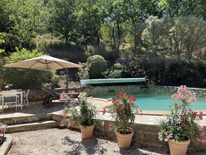 Pool - Beautiful house at the ♥️ of Roussillon village on foot 🌳☀️ (Roussillon)