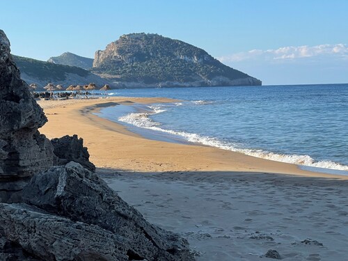 Domizil mit Meerblick 5 Min.vom Strand Kosteloser Parkplatz Davor