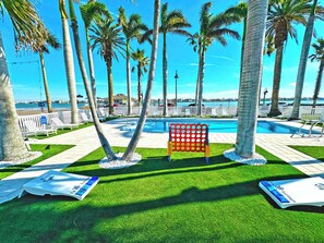 Terrace/patio - La Tortuga Historic Pass A Grille St Pete Beach Unit 1 thru 5 (St Pete Beach)