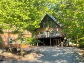 Exterior - Chalet Log Home in Lake Ariel Hideout community (Lake Ariel)