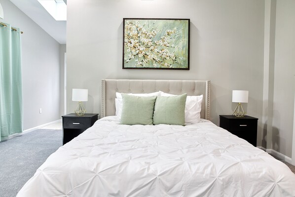 4 bedrooms, iron/ironing board, free WiFi, bed sheets