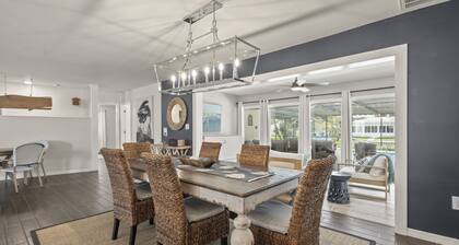 Remodeled Crystal River Waterfront Home with Heated Pool