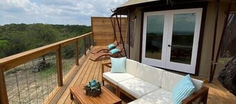 Premium Suite 1 -  Safari Tent  - Private Deck/Hot Tub