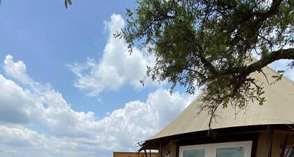 Premium Suite 1 - Safari Tent - Private Deck/Hot Tub