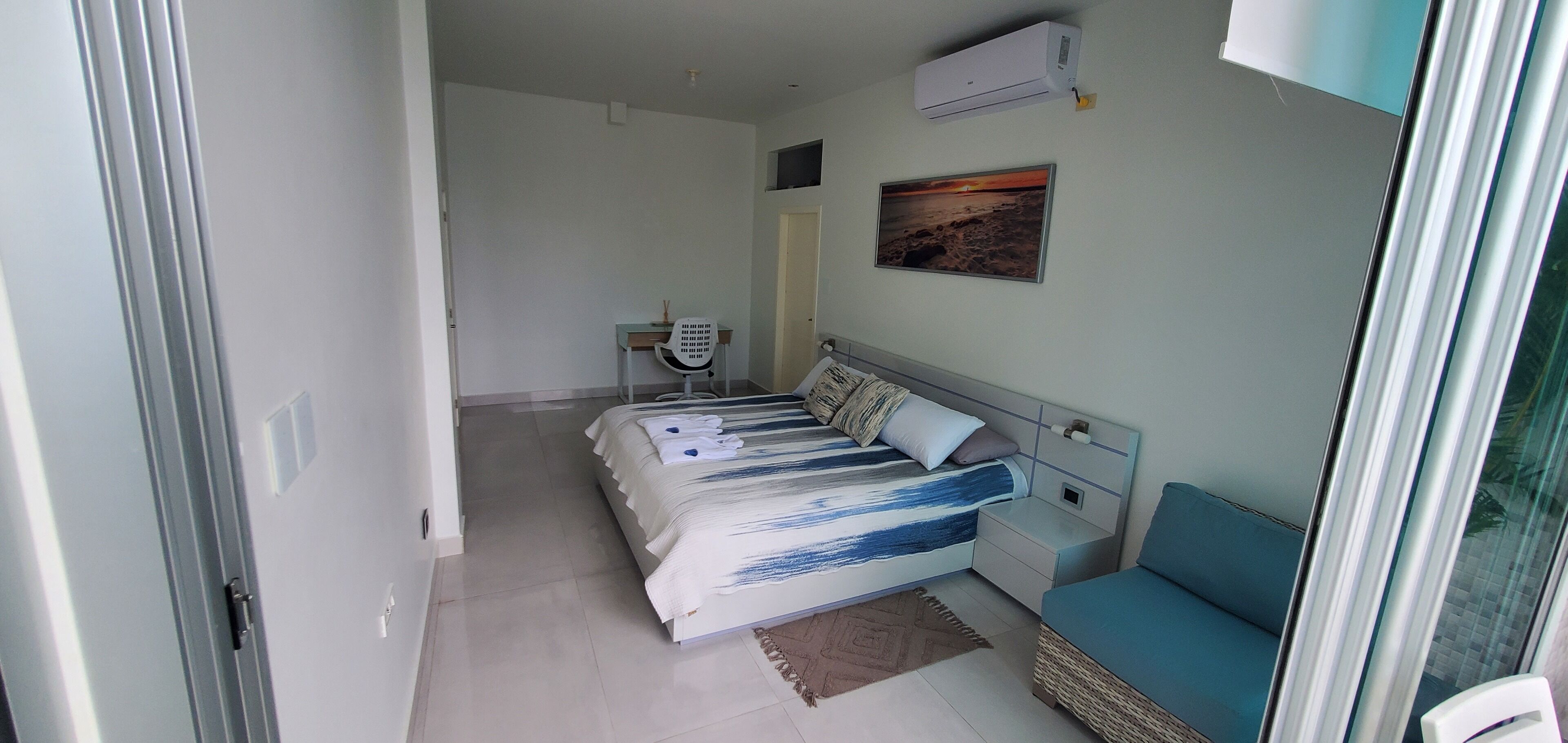1 bedroom, desk, iron/ironing board, free WiFi