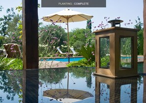 Una piscina climatizada