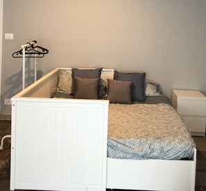 1 bedroom, iron/ironing board