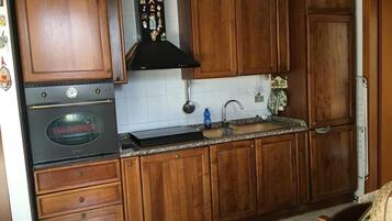 Apartment | Private kitchen | Fridge, oven, stovetop