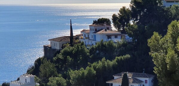 منظر من الجو على ارتفاع عالٍ