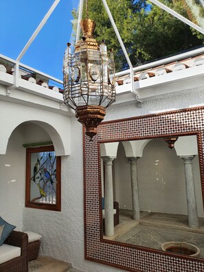 Overnattingsstedets uteområder