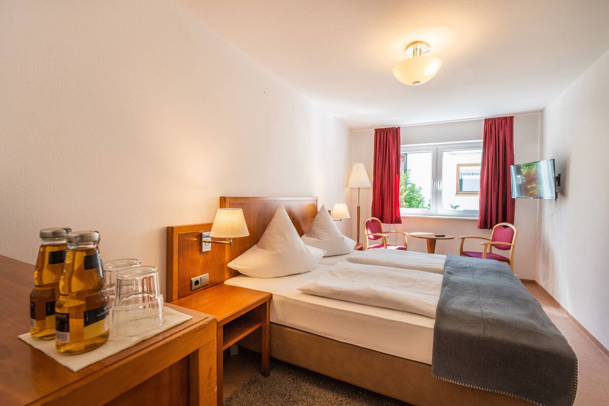 Eenvoudig appartement, 2 slaapkamers | Gratis wifi, beddengoed