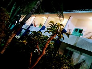 Voorkant van accommodatie