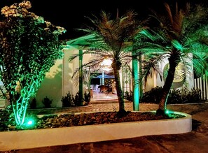 Voorkant van accommodatie