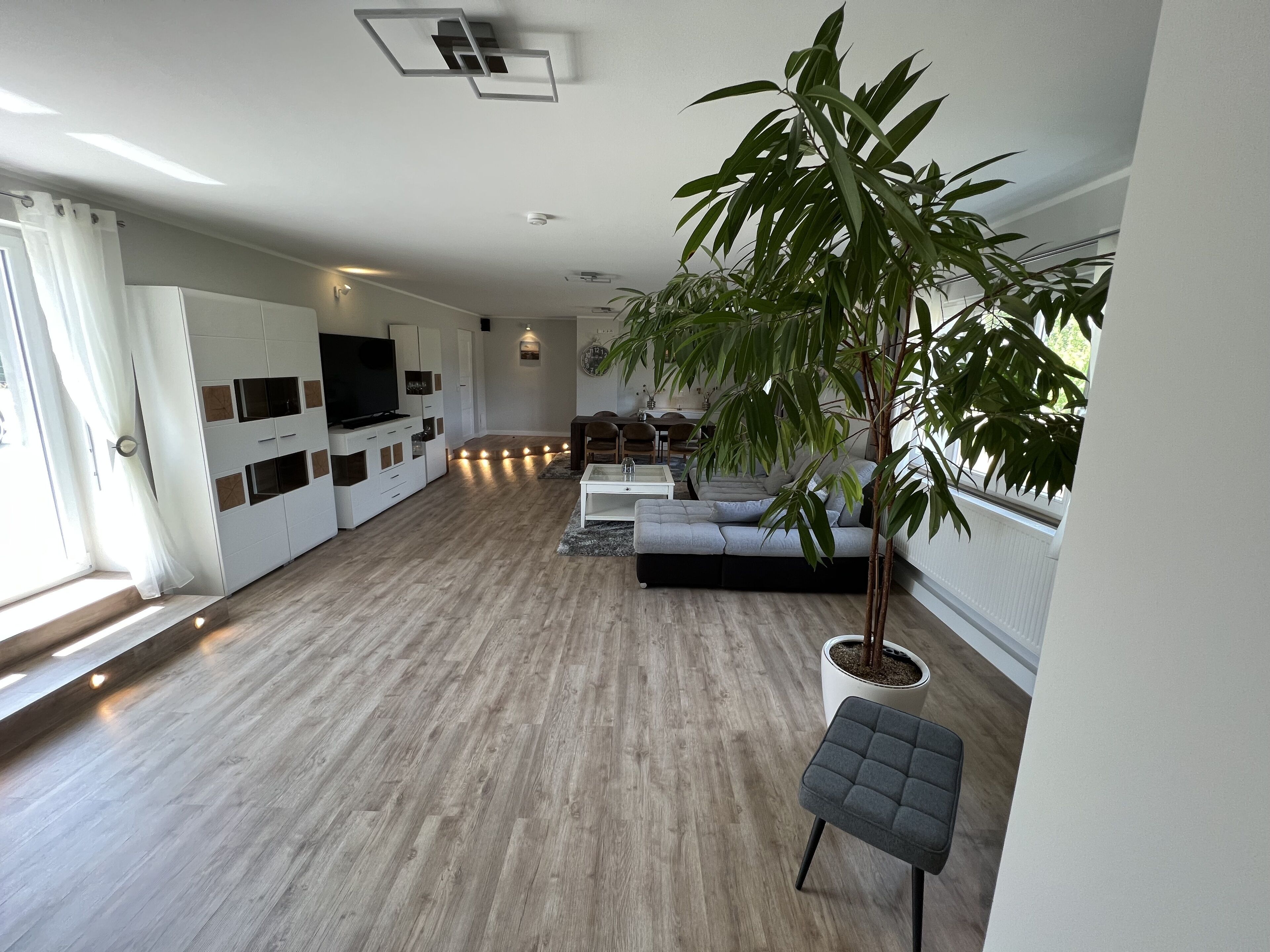 Smart TV, books, stereo, computer monitors