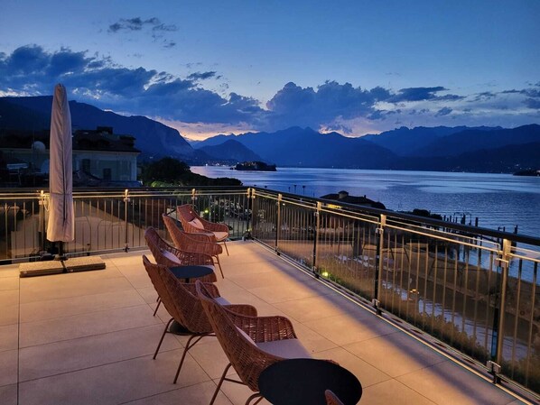 Terrace/patio - Sempione Boutique Hotel (Stresa)