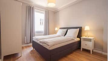 1 Schlafzimmer, kostenloses WLAN, Bettwäsche