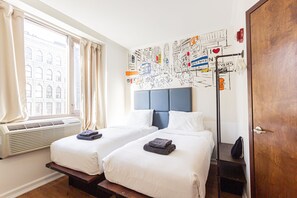 Standard Room, 2 Single Beds | In-room safe, desk, iron/ironing board, free WiFi - JGSTAY - Soho (New York)