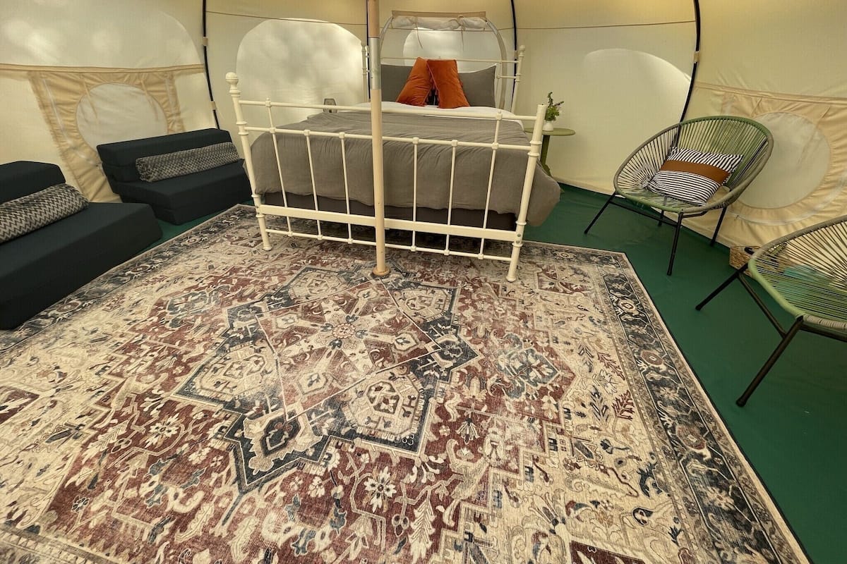 Hypo-allergenic bedding, individually decorated, individually furnished