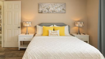 2 bedrooms, desk, iron/ironing board, free WiFi