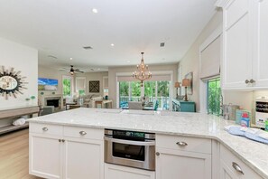 Interior - Park n Chill: North End, Steps to Beach, West of Gulf, Pool by Anna Maria Life Vacation Rentals (Anna Maria)