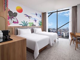 Studio 30 Twin | 迷你吧、客房内保险箱、遮光窗帘、隔音