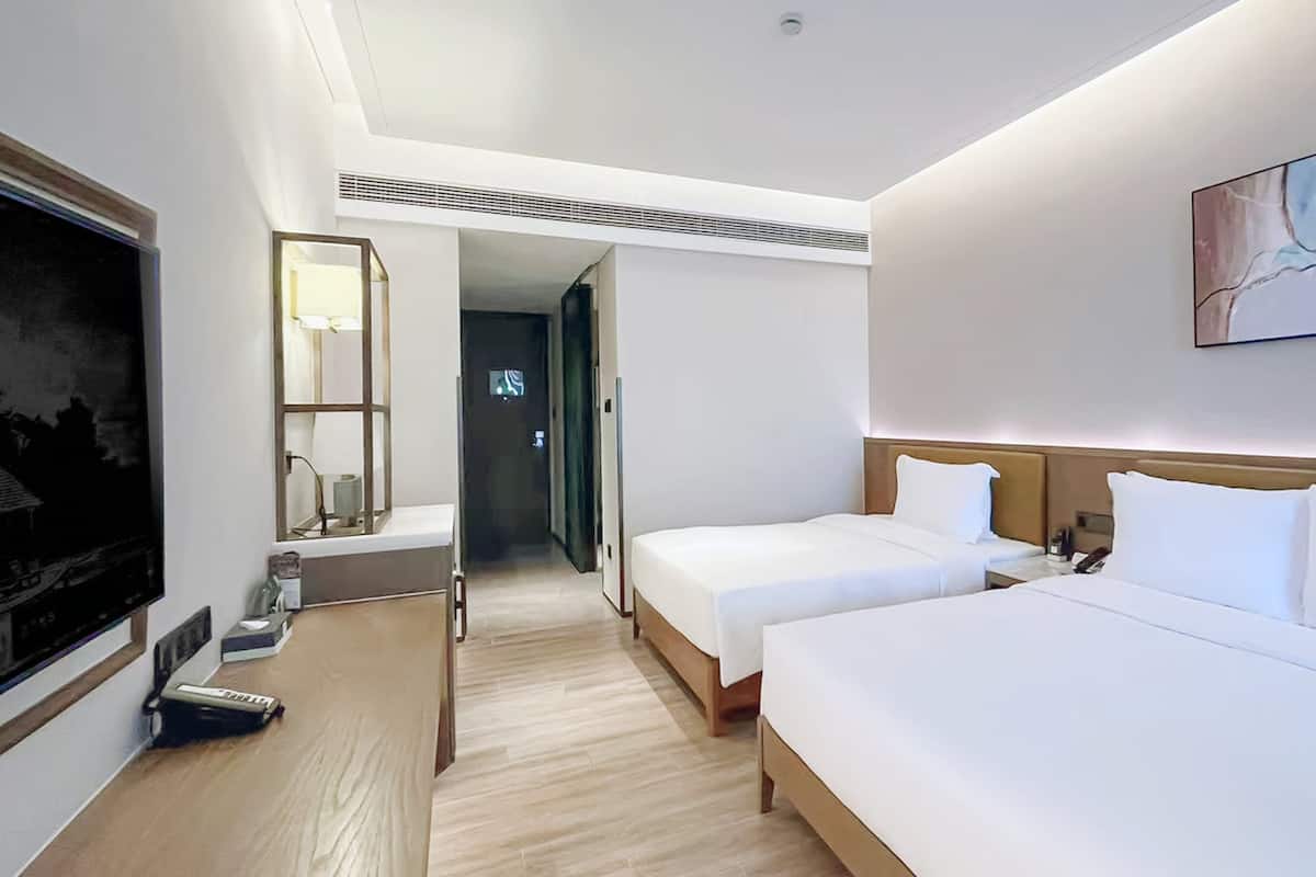 Quarto standard | 1 quarto, cofres nos quartos, escrivaninha, cortinas blackout