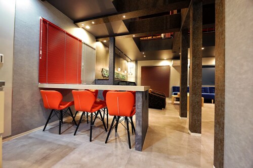 客室内のダイニングエリア