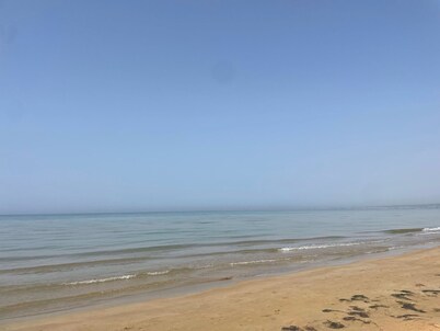 Sabbiad'oro beachfront vacation home 2 minutes walk from the beach