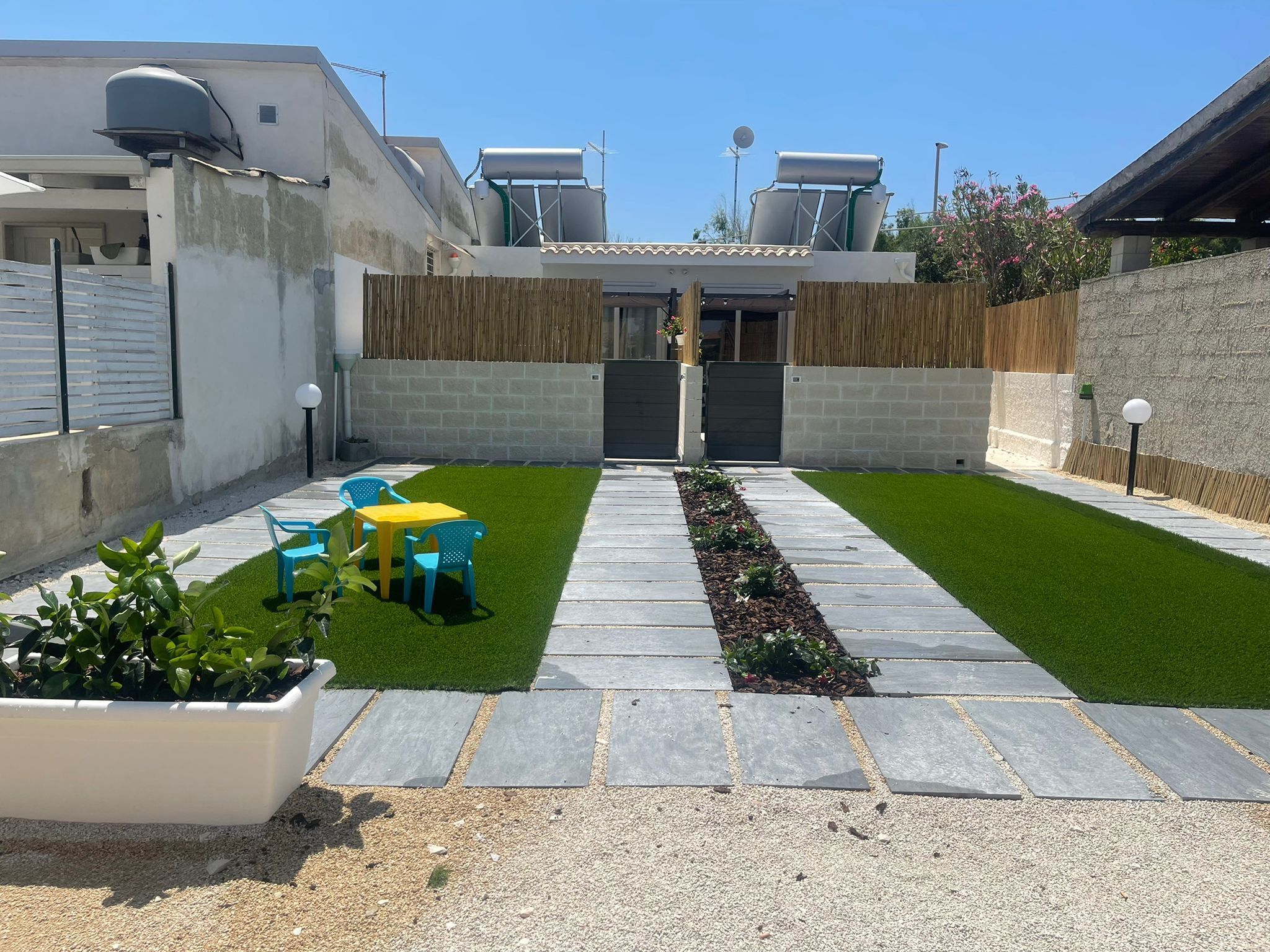 Enceinte de l’hébergement