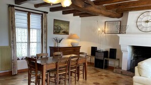 Dining - Townhouse with pool - 6 guests (Noirmoutier-en-l'Île)