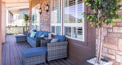 New Pine Retreat | Deck in the Pines