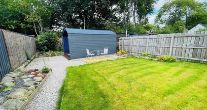 Hideaway pod near Loch Ness for a tranquil retreat, with private garden