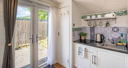 Hideaway pod near Loch Ness for a tranquil retreat, with private garden